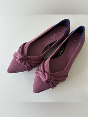 Rothy's The Knot Point II Flats Mauve